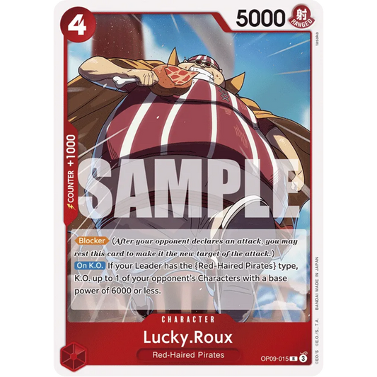 Lucky.Roux (Reprint) (OP09-015) - Starter Deck 23: RED Shanks