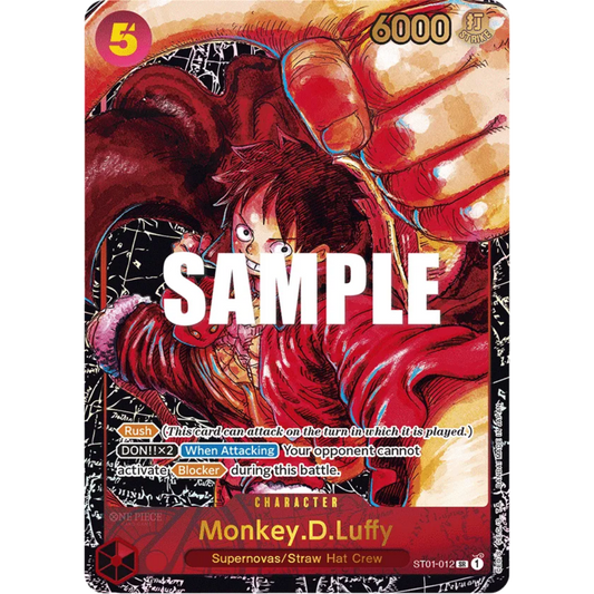 Monkey.D.Luffy (012) (Alternate Art) (ST01-012) - Awakening of the New Era Foil