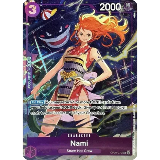 Nami (Premium Card Collection -Best Selection Vol. 4-) (OP09-070) - One Piece Promotion Cards Foil