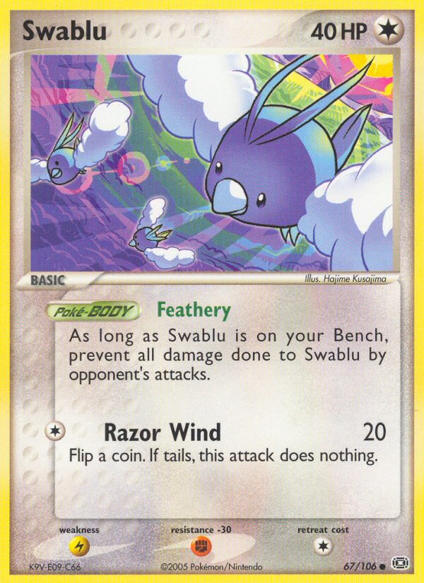 Swablu  Emerald - Common