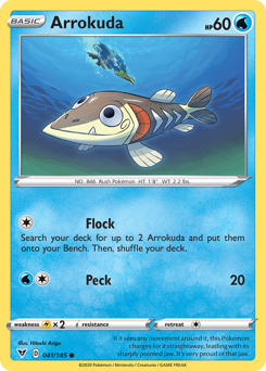Arrokuda 041  SWSH04 Vivid Voltage - Common