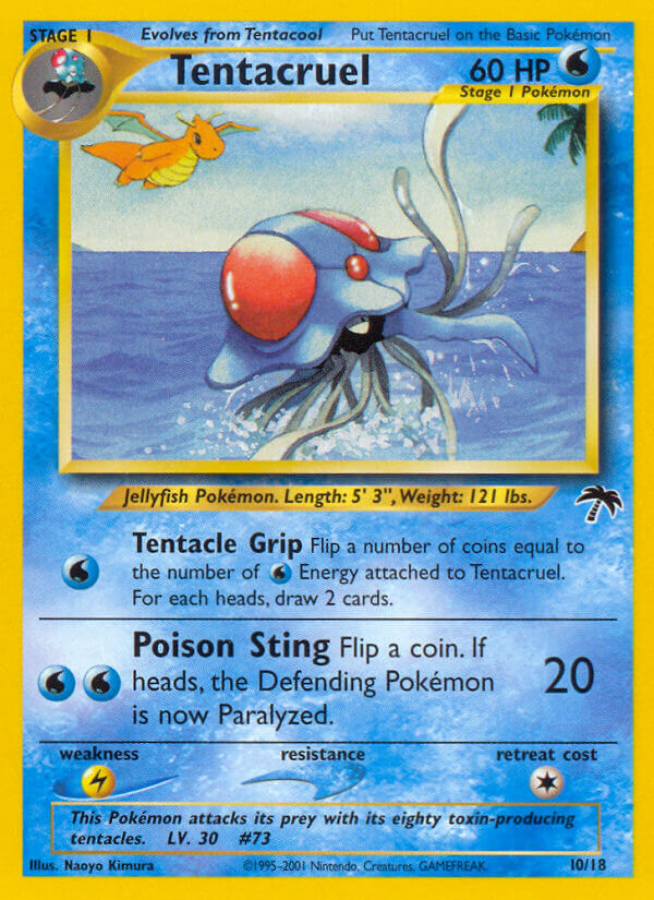 Tentacruel 010  Southern Islands - Promo