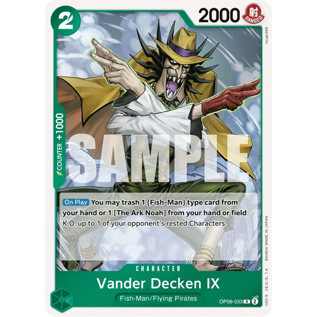 Vander Decken IX (OP06-033) - Wings of the Captain Foil