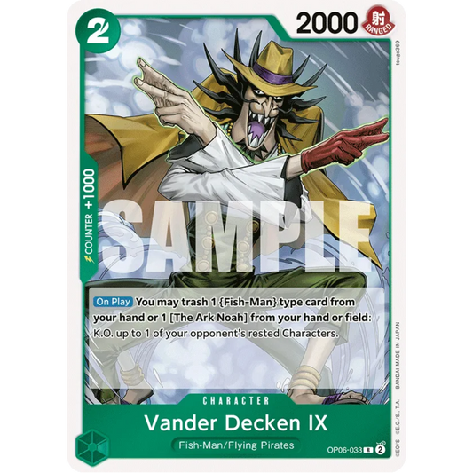 Vander Decken IX (OP06-033) - Wings of the Captain Foil