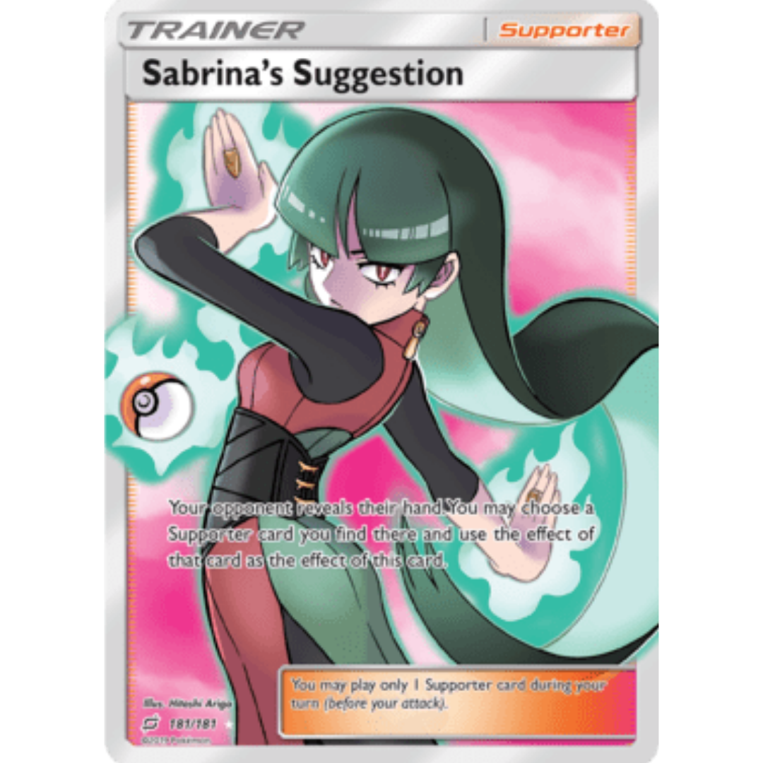 Sabrina's Suggestion (Full Art)/181  - Holofoil SM  Team Up - Ultra Rare