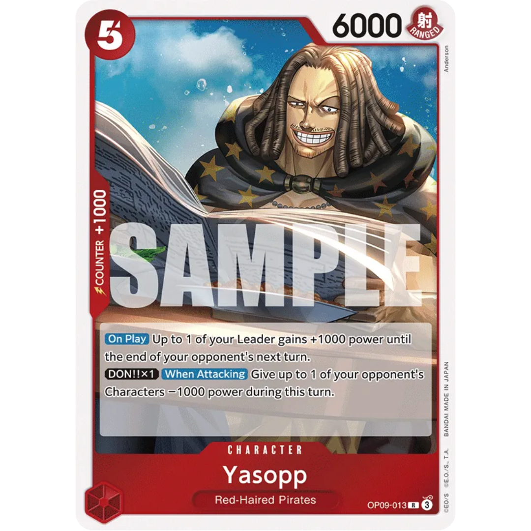 Yasopp (OP09-013) - Emperors in the New World Foil