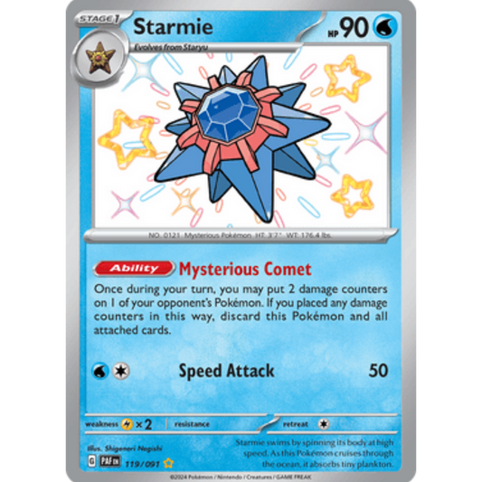 Starmie (119/091) [Scarlet & Violet: Paldean Fates]