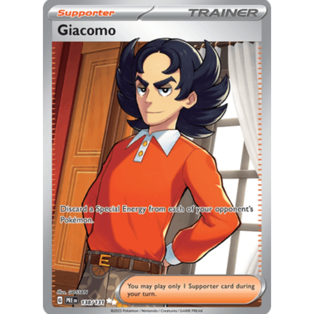 Giacomo 138  - Holofoil SV Prismatic Evolutions - Ultra Rare