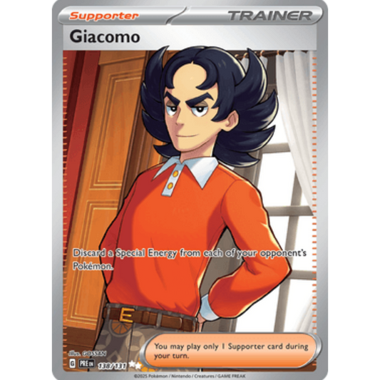 Giacomo 138/131  - Holofoil SV Prismatic Evolutions - Ultra Rare