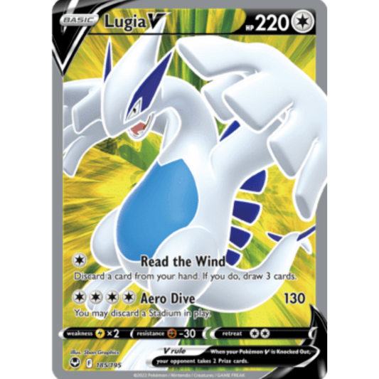 Lugia V (185/195) [Sword & Shield: Silver Tempest]