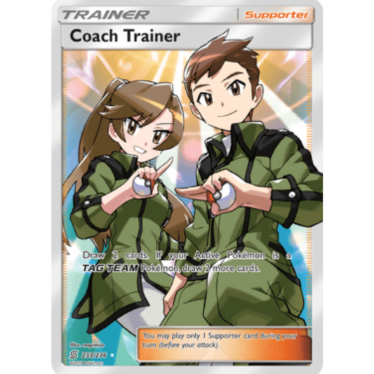 Coach Trainer (Full Art) 233  - Holofoil SM  Unified Minds - Ultra Rare