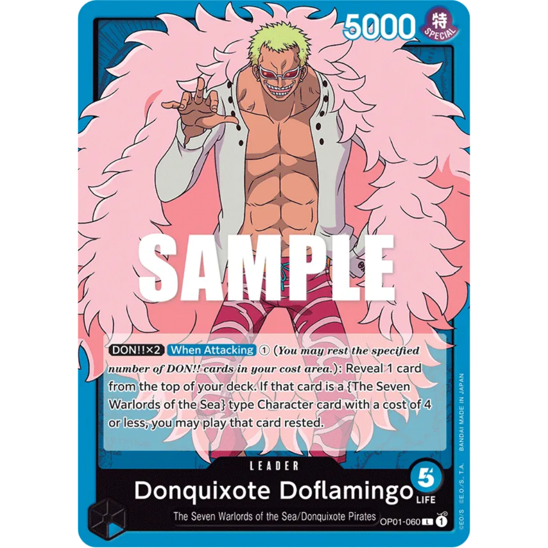 Donquixote Doflamingo (060) (OP01-060) - Romance Dawn