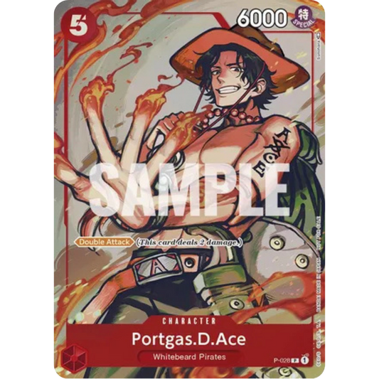 Portgas.D.Ace (Event Pack Vol. 1) (P-028) - One Piece Promotion Cards Foil