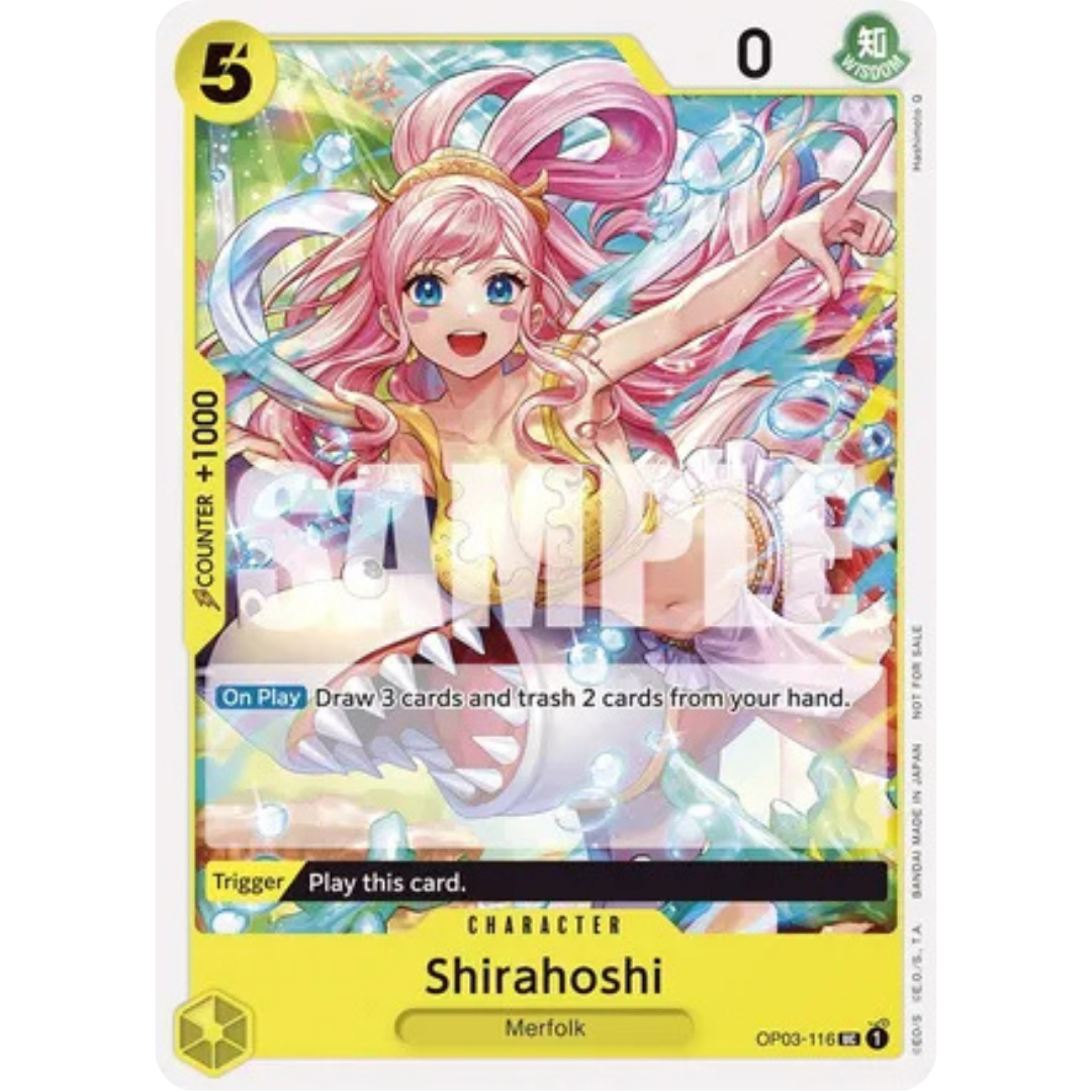 Shirahoshi (Tournament Pack Vol. 6) (OP03-116) - One Piece Promotion Cards