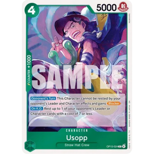 Usopp (OP15-024) - Adventure on Kami's Island Foil