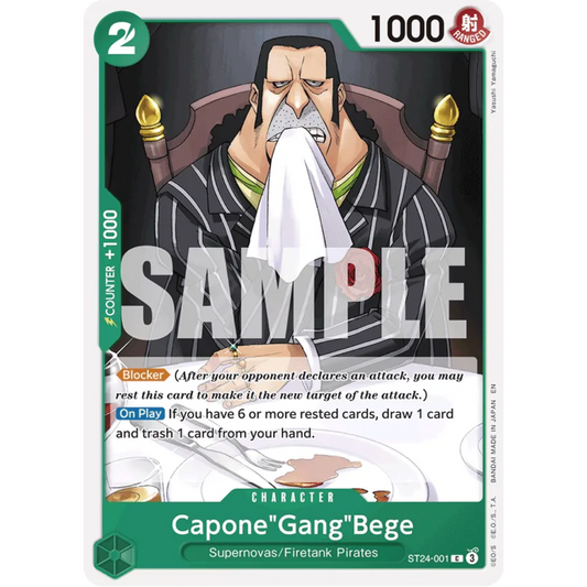 Capone"Gang"Bege (ST24-001) - Starter Deck 24: GREEN Jewelry Bonney
