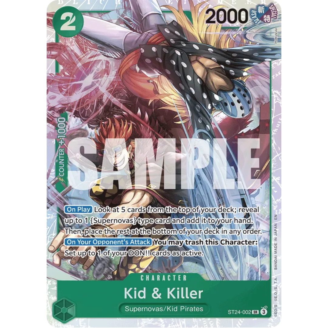 Kid & Killer (ST24-002) - Starter Deck 24: GREEN Jewelry Bonney Foil