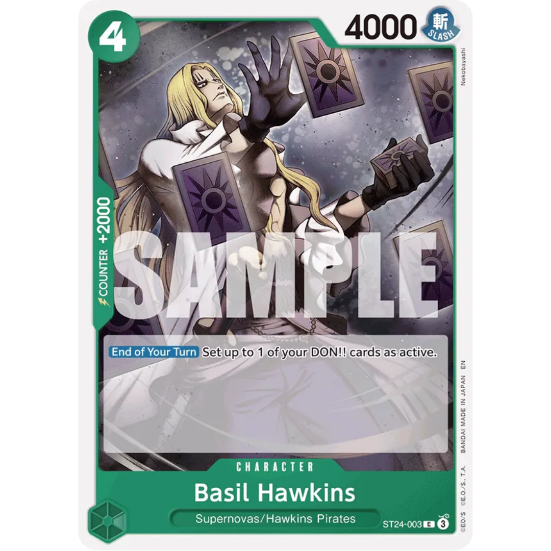 Basil Hawkins (ST24-003) - Starter Deck 24: GREEN Jewelry Bonney