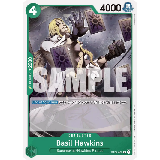Basil Hawkins (ST24-003) - Starter Deck 24: GREEN Jewelry Bonney