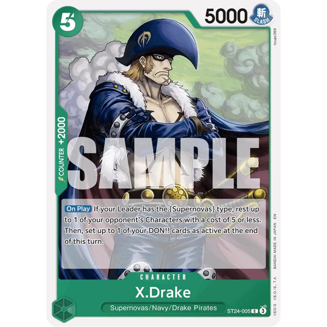 X.Drake (ST24-005) - Starter Deck 24: GREEN Jewelry Bonney