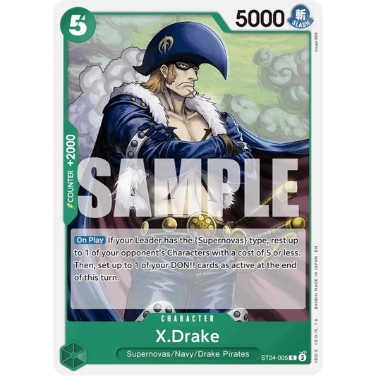 X.Drake (ST24-005) - Starter Deck 24: GREEN Jewelry Bonney