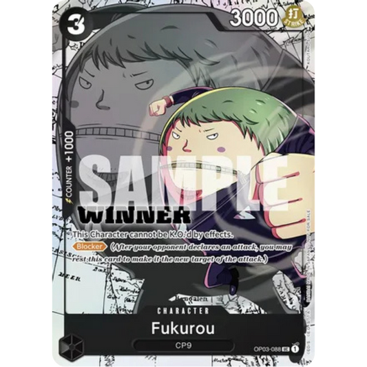 Fukurou (Winner Pack Vol. 6) (OP03-088) - One Piece Promotion Cards Foil