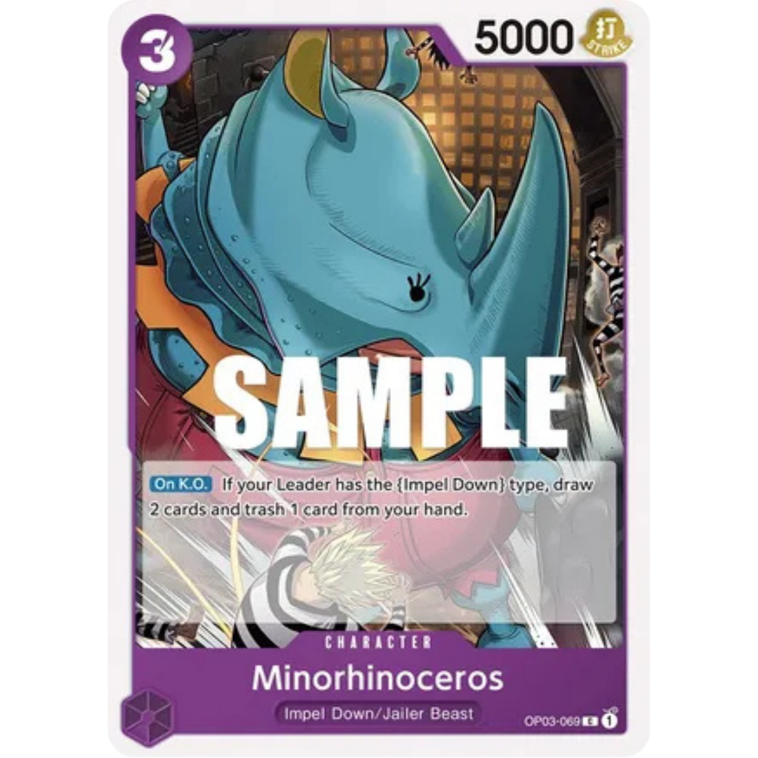Minorhinoceros (OP03-069) - Pillars of Strength