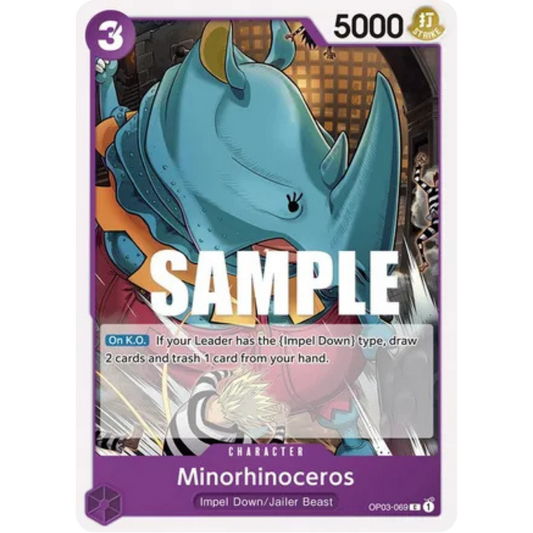 Minorhinoceros (OP03-069) - Pillars of Strength