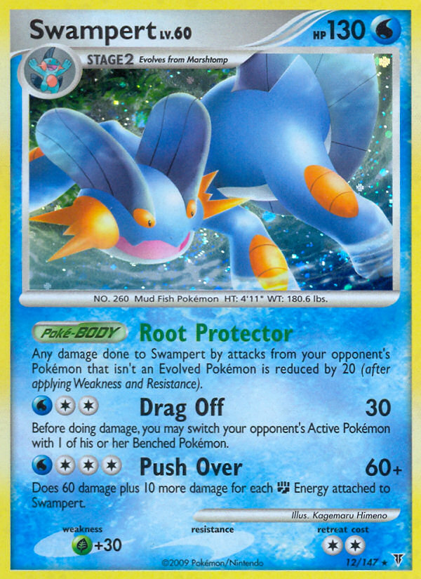 Swampert  - Holofoil Supreme Victors - Holo Rare