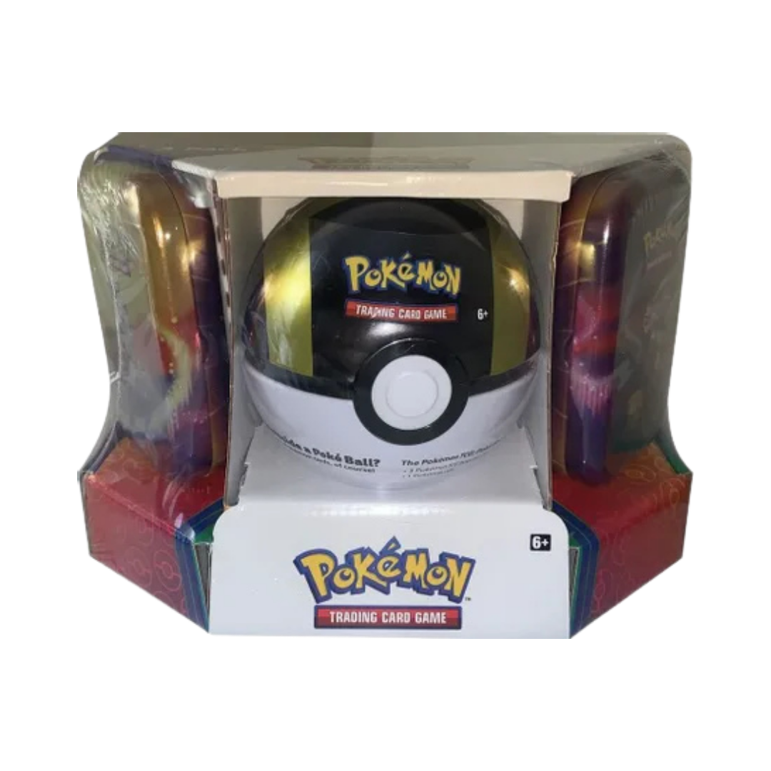 Pokemon - Poke Ball Tin + 2 Kanto Power Mini Tins - Ultra Ball