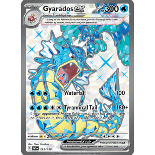 Gyarados ex (225/198) [Scarlet & Violet: Base Set]