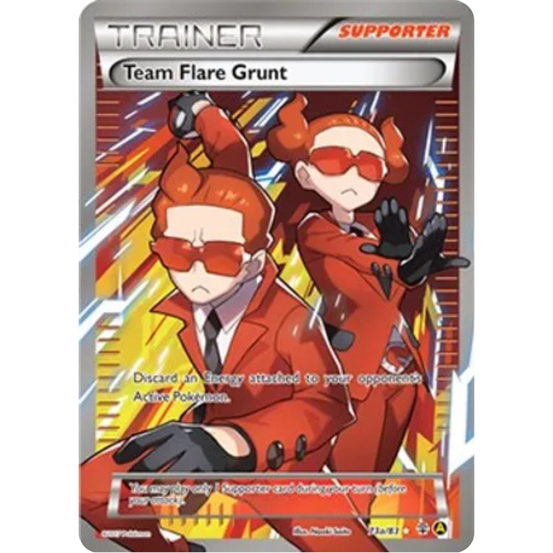 Team Flare Grunt 73a/83  - Holofoil Alternate Art Promos - Promo