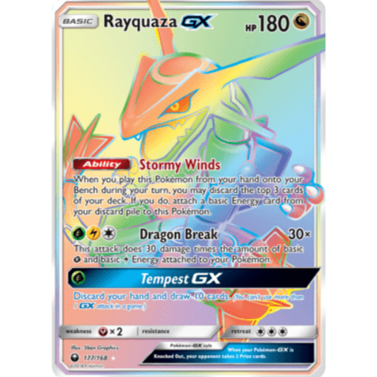Rayquaza GX (177/168) [Sun & Moon: Celestial Storm]