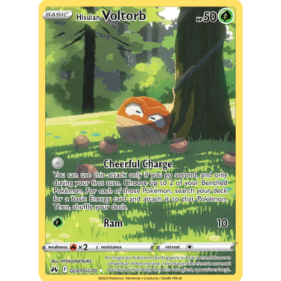 Hisuian Voltorb (GG01/GG70) [Sword & Shield: Crown Zenith]