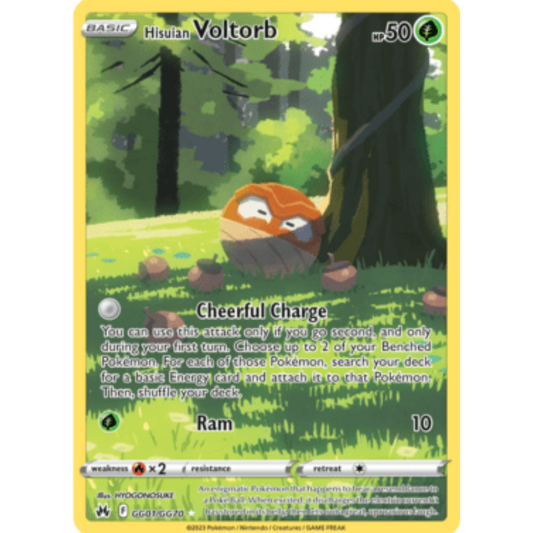 Hisuian Voltorb (GG01/GG70) [Sword & Shield: Crown Zenith]