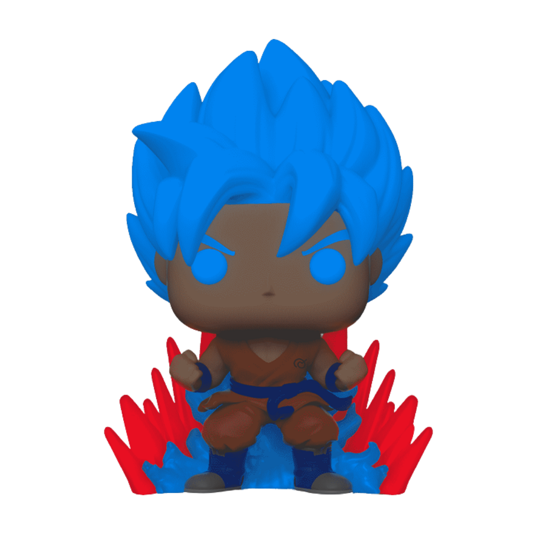 Dragon Ball Z: SSGSS Goku Kaio-Ken Times Twenty (Glow-in-the-dark, Special Edition) Funko POP!