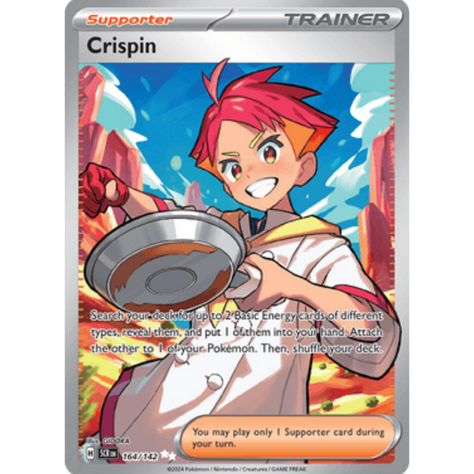 Crispin 164/142  - Holofoil SV07 Stellar Crown - Ultra Rare