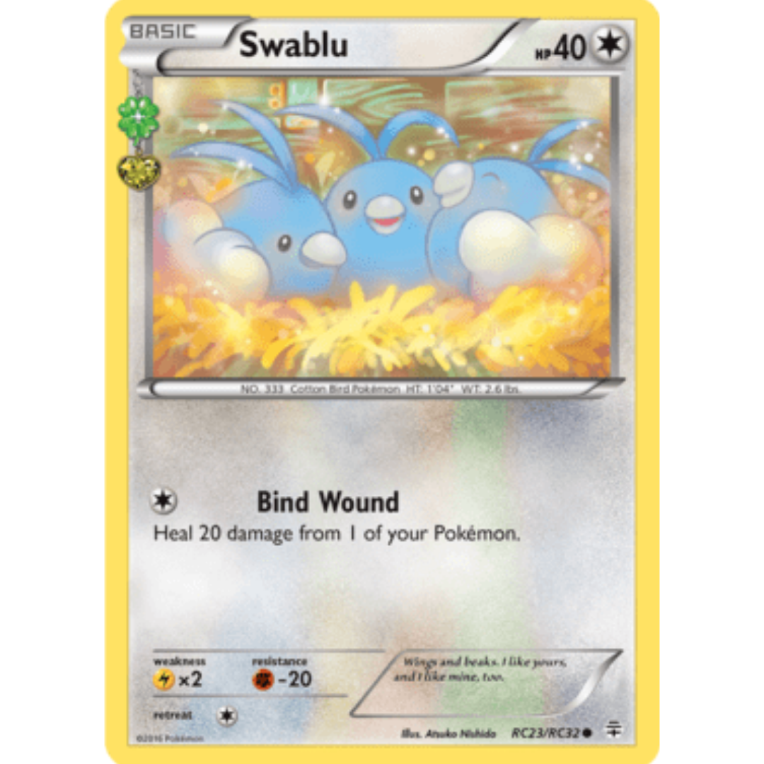 Swablu RC23/RC32  Generations Radiant Collection - Common