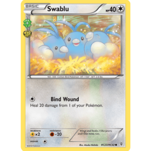 Swablu RC23/RC32  Generations Radiant Collection - Common