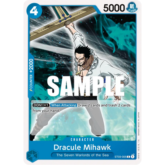 Dracule Mihawk (ST03-005) - Starter Deck 3: The Seven Warlords of The Sea