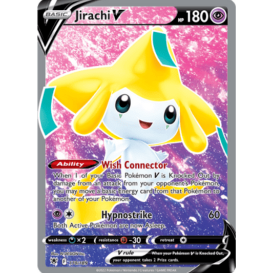 Jirachi V (170/189) [Sword & Shield: Astral Radiance]