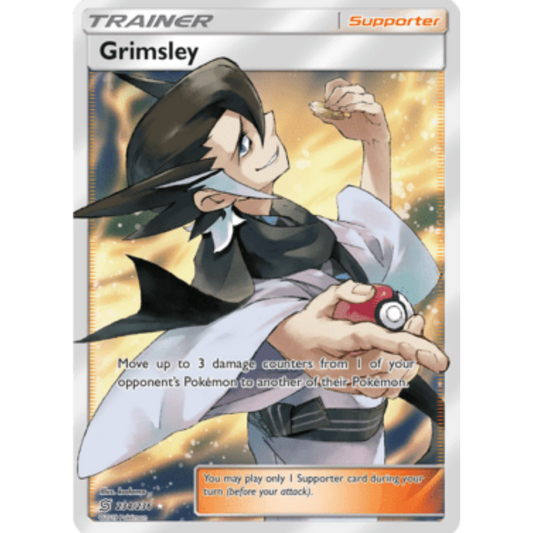 Grimsley (Full Art) 234/236  - Holofoil SM  Unified Minds - Ultra Rare