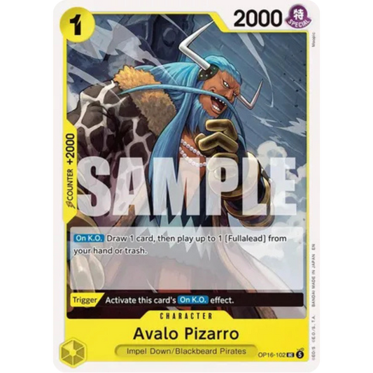 Avalo Pizarro (OP16-102) - The Time of Battle