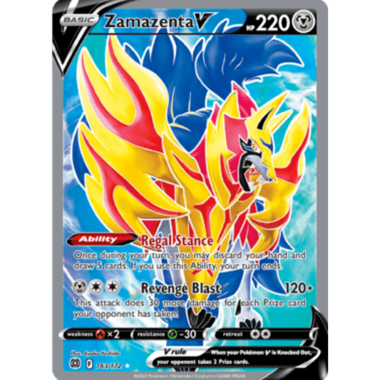 Zamazenta V (163/172) [Sword & Shield: Brilliant Stars]