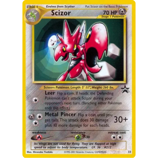 Scizor 033/53  WoTC Promo - Promo