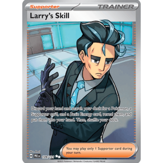 Larry's Skill 139/131  - Holofoil SV Prismatic Evolutions - Ultra Rare