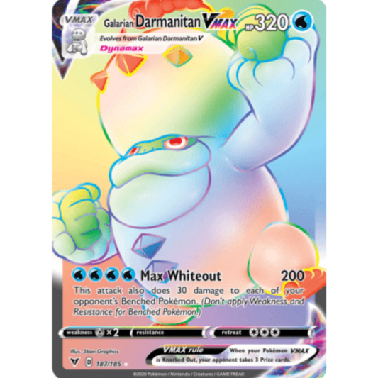Galarian Darmanitan VMAX (187/185) [Sword & Shield: Vivid Voltage]