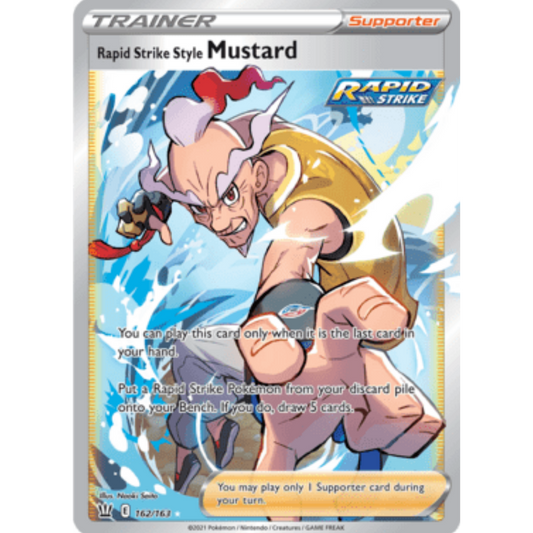 Rapid Strike Style Mustard (162/163) [Sword & Shield: Battle Styles]