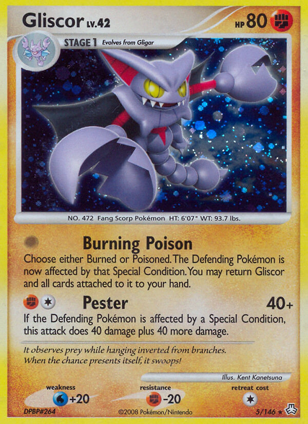 Gliscor - 5/146 (DP Legends Awakened)/146  Deck Exclusives - Rare