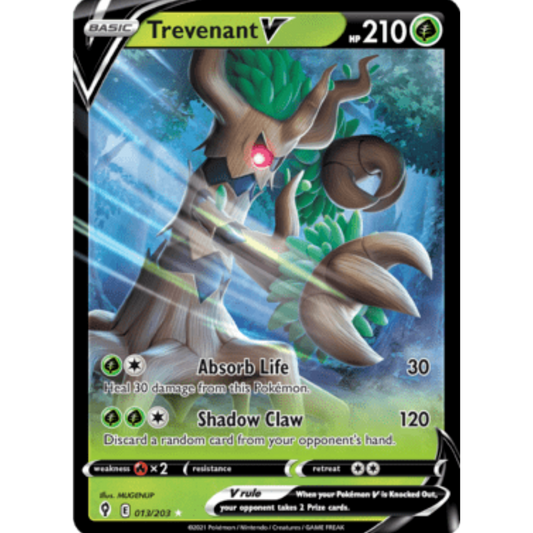 Trevenant V (013/203) [Sword & Shield: Evolving Skies]